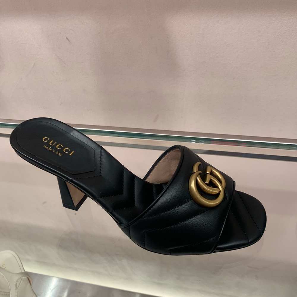 Gucci Marmont sandals double G size 36